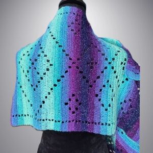 Northern Lights Diamond Shawl